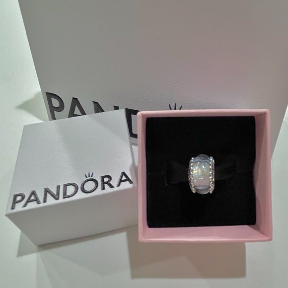 Pandora Iridescent Murano Glass Charm - Picture 3 of 4